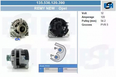 CV PSH 135536120390 -  